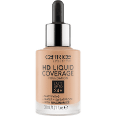 Catrice Catrice HD tekoči puder za prekrivno podlago - 040 TOPLA BEŽ 30 ml