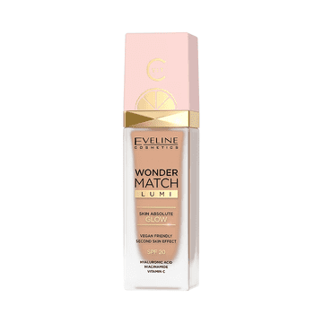 Eveline Eveline Wonder Match Lumi osvetljevalni tekoči puder za obraz SPF20 - 25 peščeno bež 30 ml