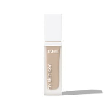 Paese Paese My Skin Icon matirajoči tekoči puder za obraz s satenastim zaključkom - 0.5 Porcelain 33 ml