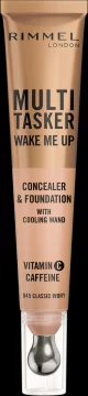 Rimmel Rimmel Multi Tasker Wake Me Up korektor in podlaga v valjčku - 030 Light 20 ml