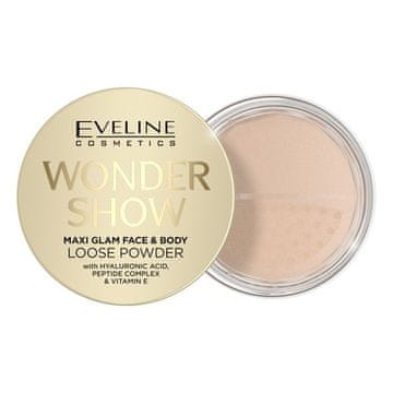 Eveline Eveline Wonder Show Maxi Glam Face&Body osvetljevalni puder v prahu 10 g