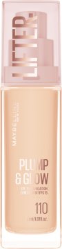 Maybelline Maybelline Face Lifter Plump & Glow osvetljevalni tekoči puder za obraz SPF 15-110 30 ml