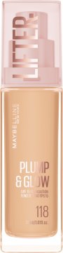 Maybelline Maybelline Face Lifter Plump & Glow osvetljevalni tekoči puder za obraz SPF 15 - 118 30 ml