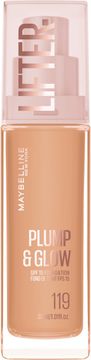 Maybelline Maybelline Face Lifter Plump & Glow osvetljevalni tekoči puder za obraz SPF 15 - 119 30 ml