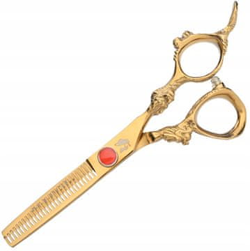 shumee Škarje za redčenje las za frizerske salone in striženje WOLF Sharp 6.0 Diamond