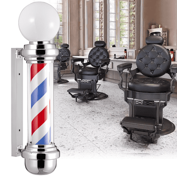 shumee Stropna svetilka LED brivska svetilka brivski napis oglaševanje salon 81,5 cm