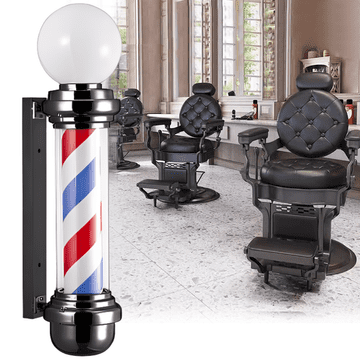 shumee Stropna svetilka LED brivska svetilka brivski napis oglaševanje salon 81,5 cm