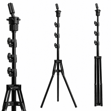 shumee Stojalo za stojalo za frizersko vadbeno glavo 155 cm
