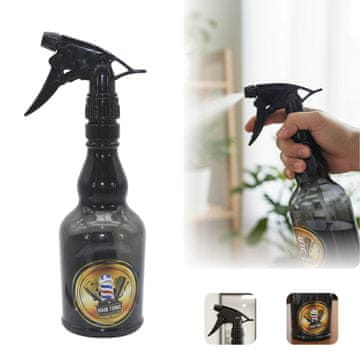 shumee Razpršilec za frizerje, sprej za brivce, cvetlični sprej za lase 500 ml