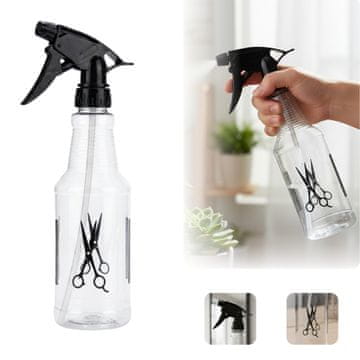 shumee Razpršilec za frizerje, sprej za brivce, cvetlični sprej za lase 600 ml