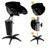 Prenosni frizerski pralni stroj na stojalu, nastavljiv, mobilen + rezervoar