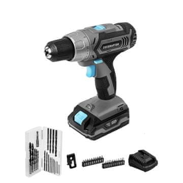 shumee Vrtalnik-vijačnik Cecotec Cecoraptor Perfect Drill 2020 Advance 20V 46Nm