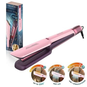 shumee Aerodinamični ravnalnik las Cecotec Air Lisse Cotton Candy