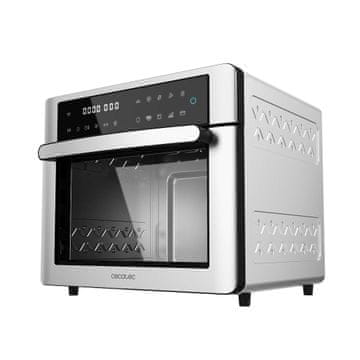 Cecotec Cvrtnik na vroč zrak Cecotec Bake&Fry 3000 Touch iz jekla s funkcijo pečice