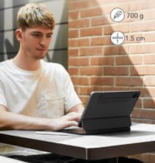 shumee ESR magnetna tipkovnica za iPad Air 6/5/4/ Pro 11 QWERTZ črna