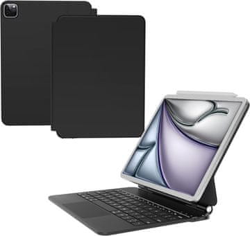 shumee Ovitek s tipkovnico za iPad Air 11 M2 2024 Nuflaz X7 QWERTZ črn
