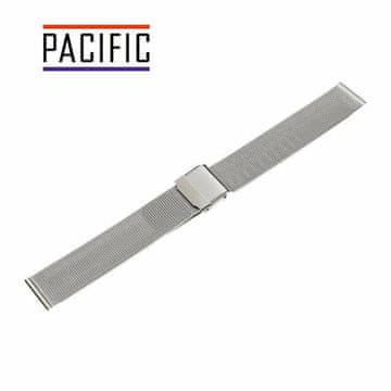 Pacific PACIFIC MREŽASTA ZAPESTNICA 16 MM PVD SREBRNA, TKANJE 0,4 MM