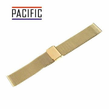 Pacific PACIFIC MREŽASTA ZAPESTNICA 24MM PVD ZLATA, TKANJE 0,8MM