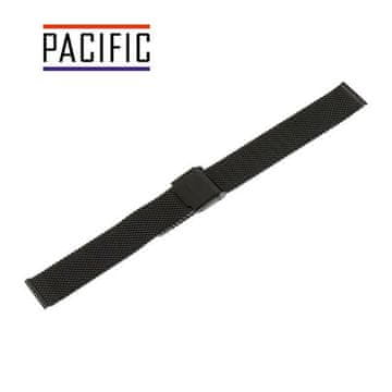 Pacific PACIFIC MREŽASTA ZAPESTNICA 14MM PVD ČRNA, TKANINA 0,6MM