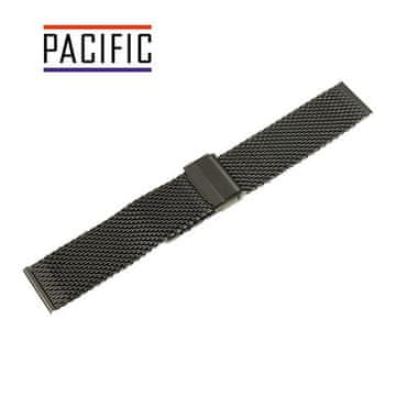 Pacific PACIFIC MREŽASTA ZAPESTNICA 24 MM PVD ČRNA, TKANINA 1,0 MM