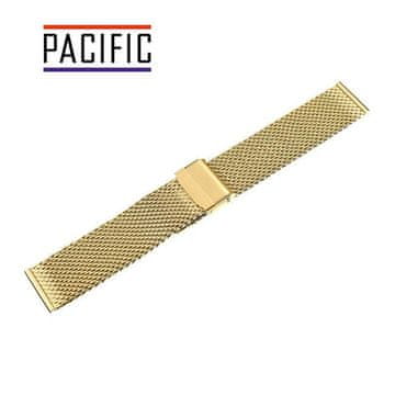 Pacific PACIFIC MREŽASTA ZAPESTNICA 20 MM PVD ZLATA, TKANJE 1,0 MM