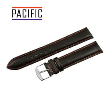 Pacific PACIFIC PAS 18 MM Š35XL GLADEK črn trak, rdeči šivi