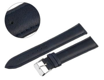 Pacific Pacific pas 22 MM XL W50L gladek mornarsko moder pas, mornarsko modri šivi
