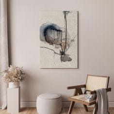 Artgeist Slika - akvarelni vitraž (1 kos) vertikalni