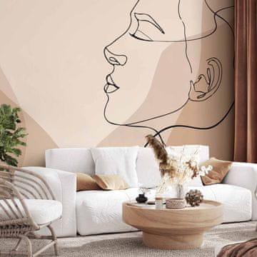 Artgeist Foto tapeta - Line art - ženstvenost