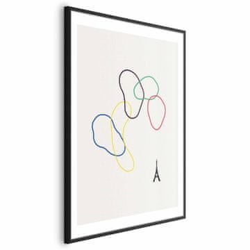 Artgeist Plakat - Barviti krogi - Digitalna grafika - Minimalizem