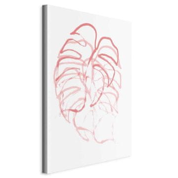 Artgeist Slika - Monstera v gibanju (1-delna) navpična