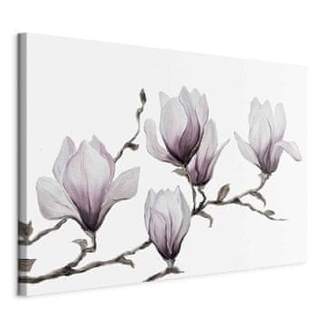 Artgeist Slika - Poslikane magnolije (1 kos) široke