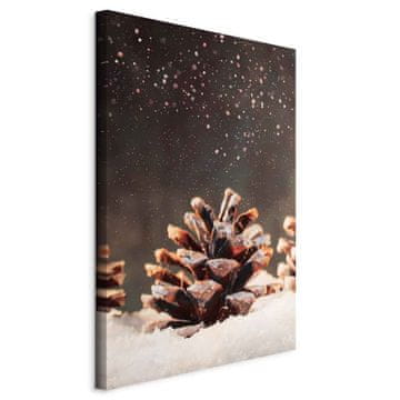 Artgeist Slika - Zimski storž (1-delni) navpični