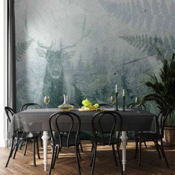Artgeist Foto tapeta - Jelen v praproti - tretja različica