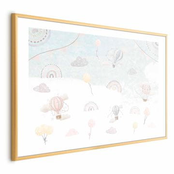 Artgeist Plakat - Pustolovščina v oblakih