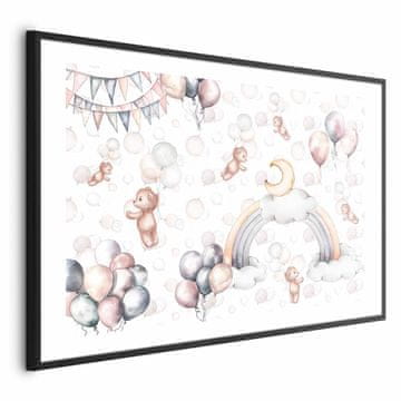 Artgeist Poster - Medvedki na nebu