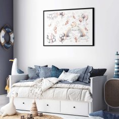 Artgeist Poster - Medvedki na nebu