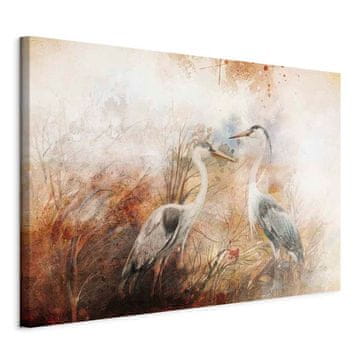 Artgeist Slika - Čaplje na lovu (1 del)