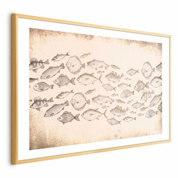 Artgeist Poster - Nežna ribica
