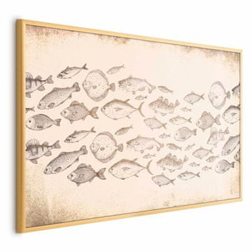 Artgeist Poster - Nežna ribica