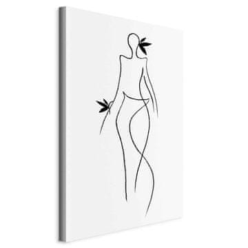 Artgeist Slika - Eksotični ples (1-delna) navpična