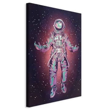 Artgeist Slika - Osamljeni popotnik (1-delna) vertikalna