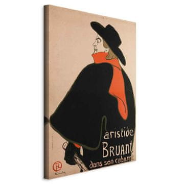 Artgeist Slika - Aristide Bruant: Dans son cabaret (1-delna) vertikala