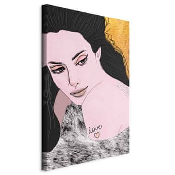 Artgeist Slika - Čutno in ljubeče (1-delna) navpična