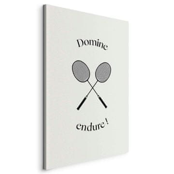 Artgeist Slika - Črni badmintonski loparji