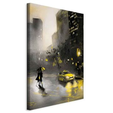 Artgeist Slika - City Glow (1-delna) vertikalna