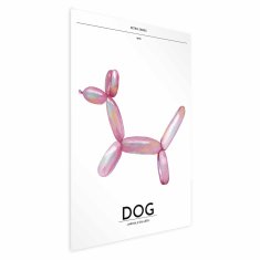 Artgeist Poster - Holo-Dog - Barvit pes v retro slogu