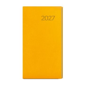 Tedenski žepni dnevnik 2026 Vivella - oker