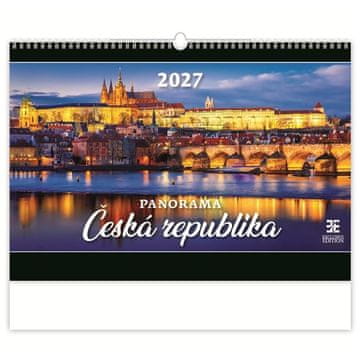 Stenski koledar 2026 Panorama Češka