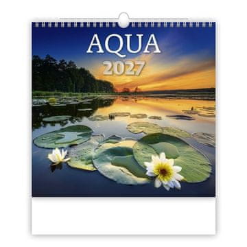 Stenski koledar 2026 Aqua